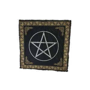 Shreyshti Altar Tarot Cloth Pentacle 36" for wiccan, pagan, rituals, reiki, religious purpose